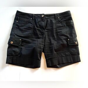 White House Black Market Women's Black Bermuda Shorts